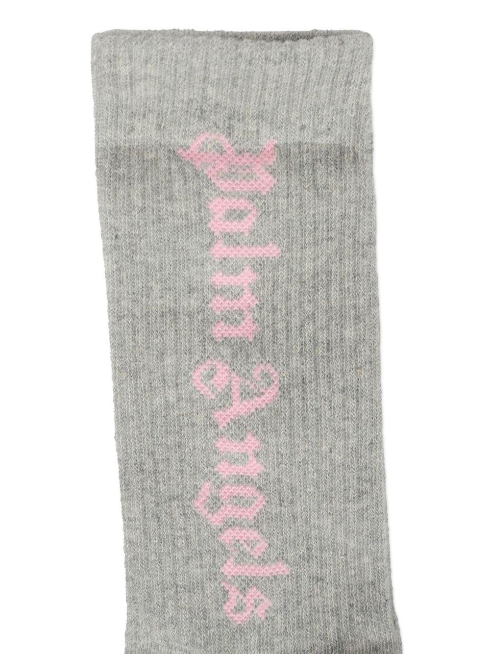 Palm Angels Kids calzini con logo - Ninna Nanna