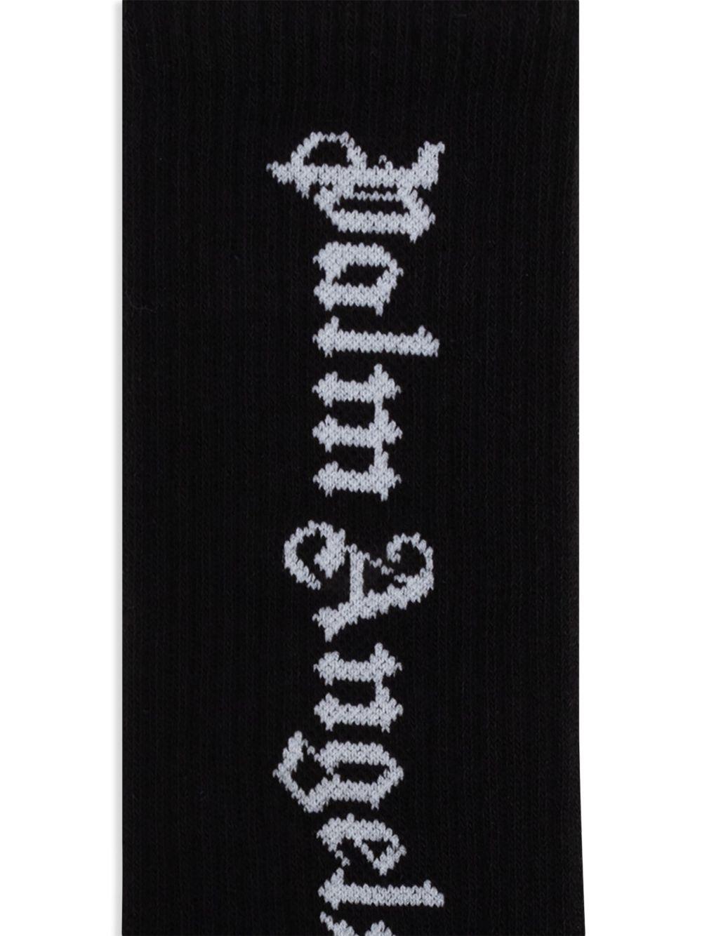 Palm Angels Kids calzini con logo - Ninna Nanna