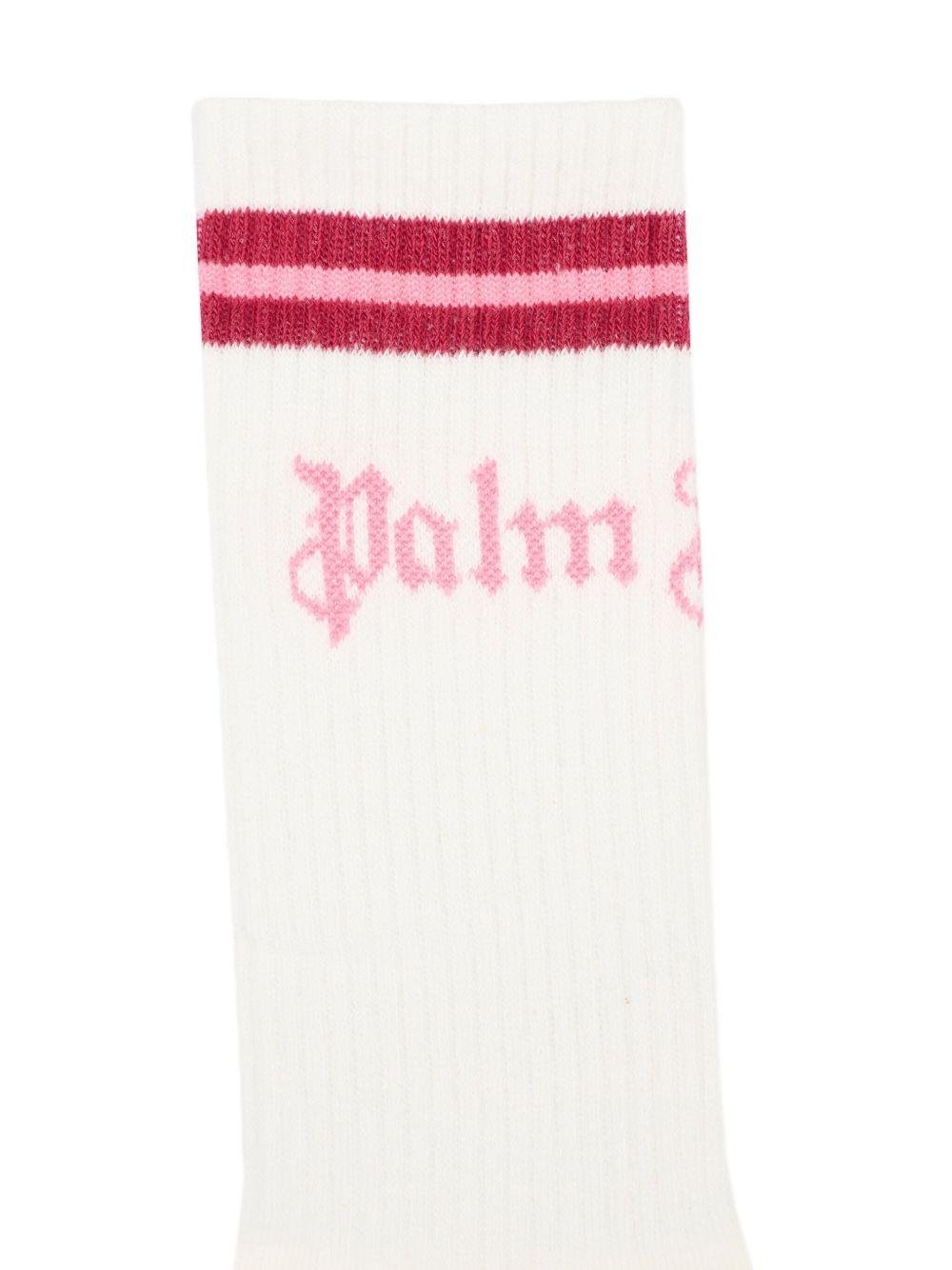 Palm Angels Kids calzini con logo - Ninna Nanna
