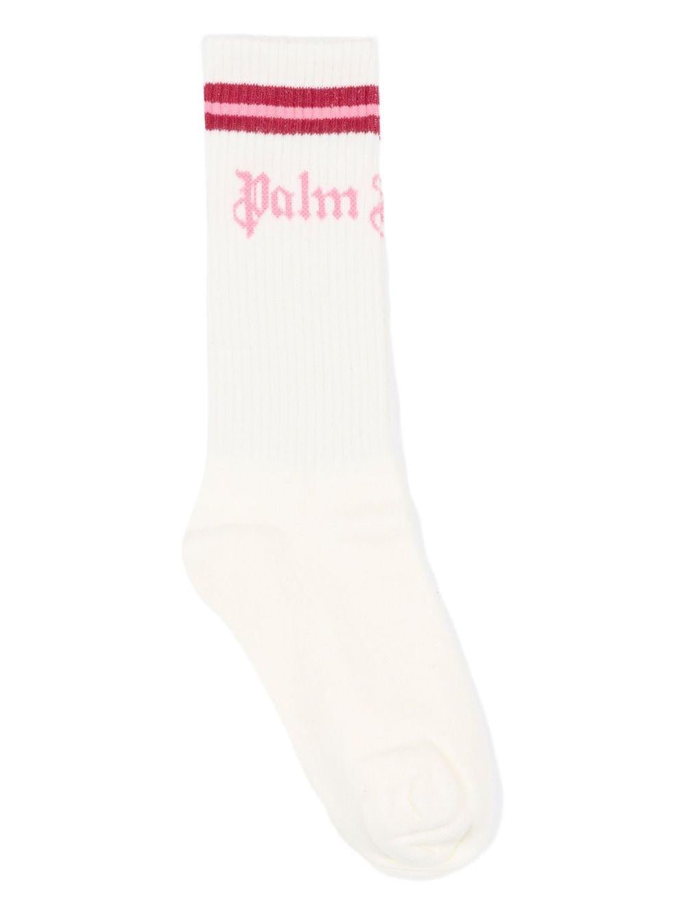Palm Angels Kids calzini con logo - Ninna Nanna