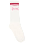 Palm Angels Kids calzini con logo - Ninna Nanna