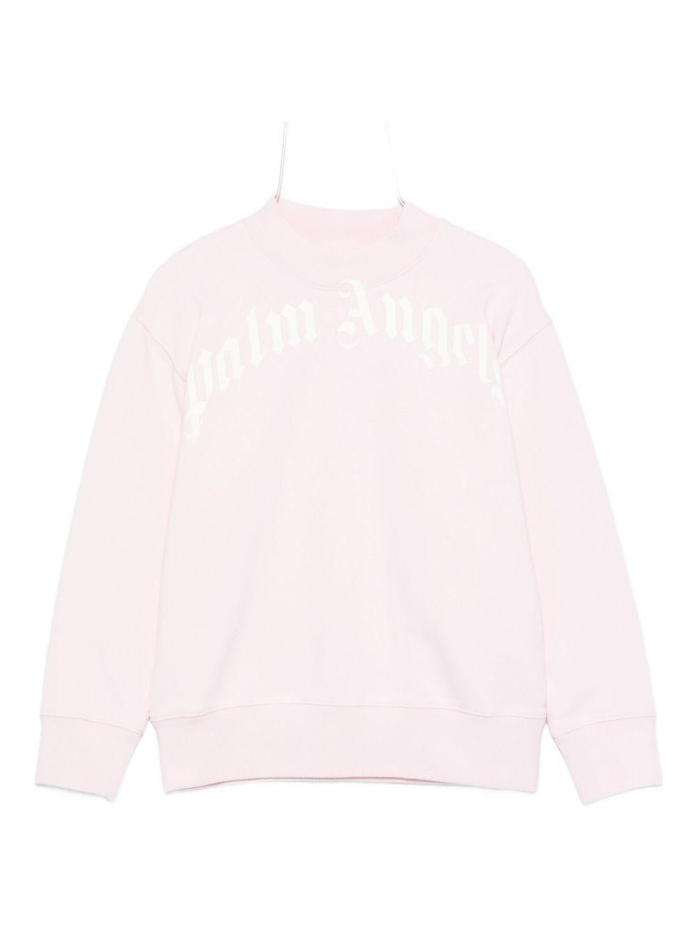 Palm Angels Kids felpa con logo - Ninna Nanna