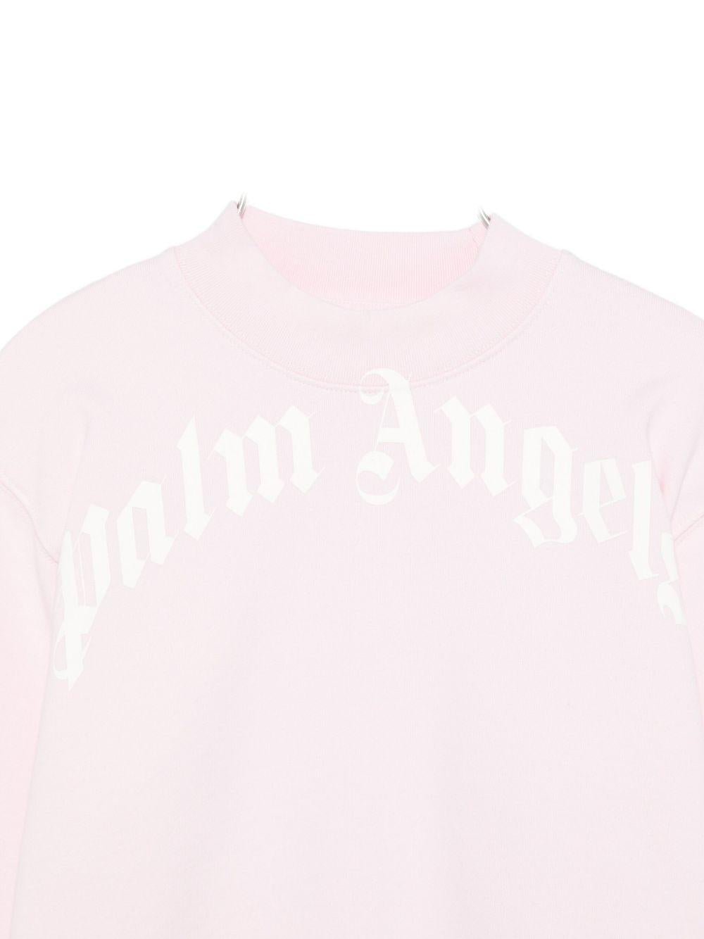 Palm Angels Kids felpa con logo - Ninna Nanna