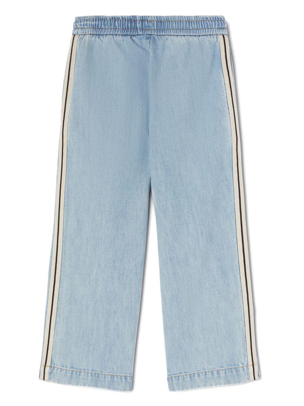 Palm Angels Kids jeans elasticizzati - Ninna Nanna
