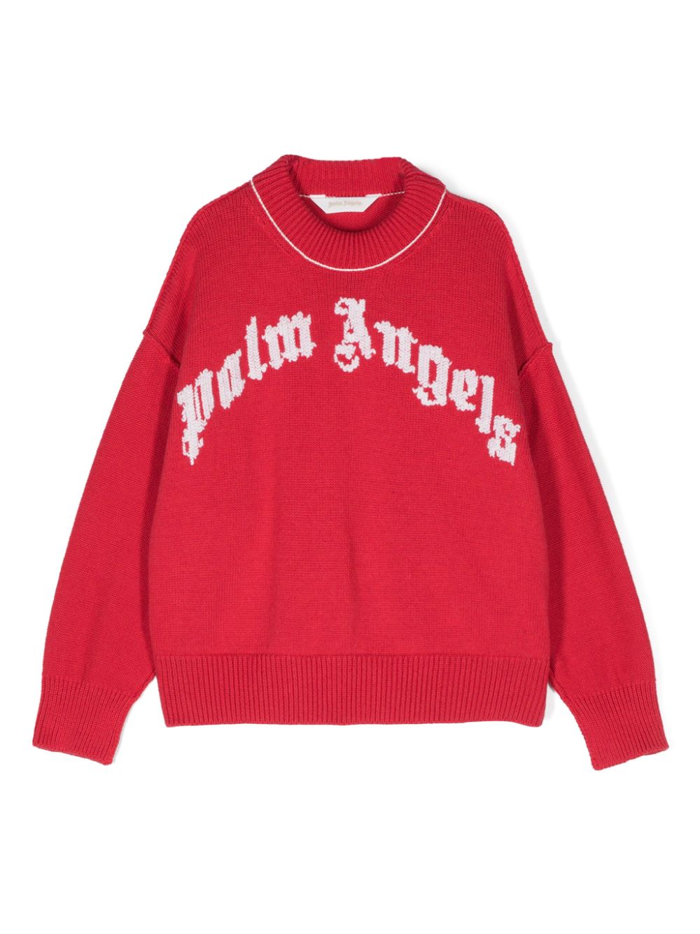 Palm Angels Kids maglione con logo - Ninna Nanna