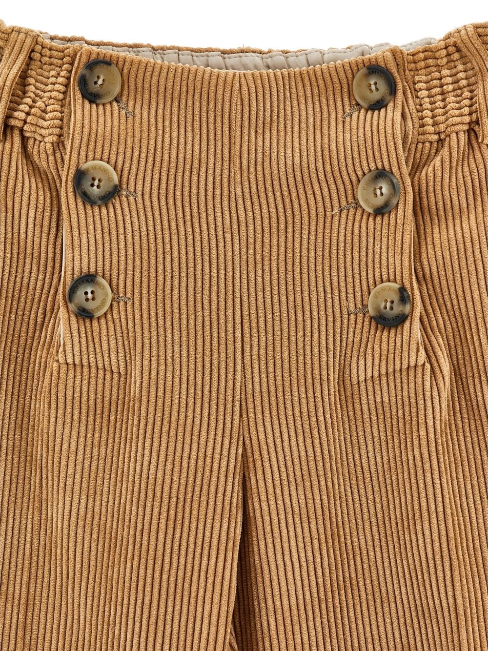 Pantaloni per bambina Ermanno Scervino Kids in velluto - Ninna Nanna