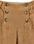 Pantaloni per bambina Ermanno Scervino Kids in velluto - Ninna Nanna