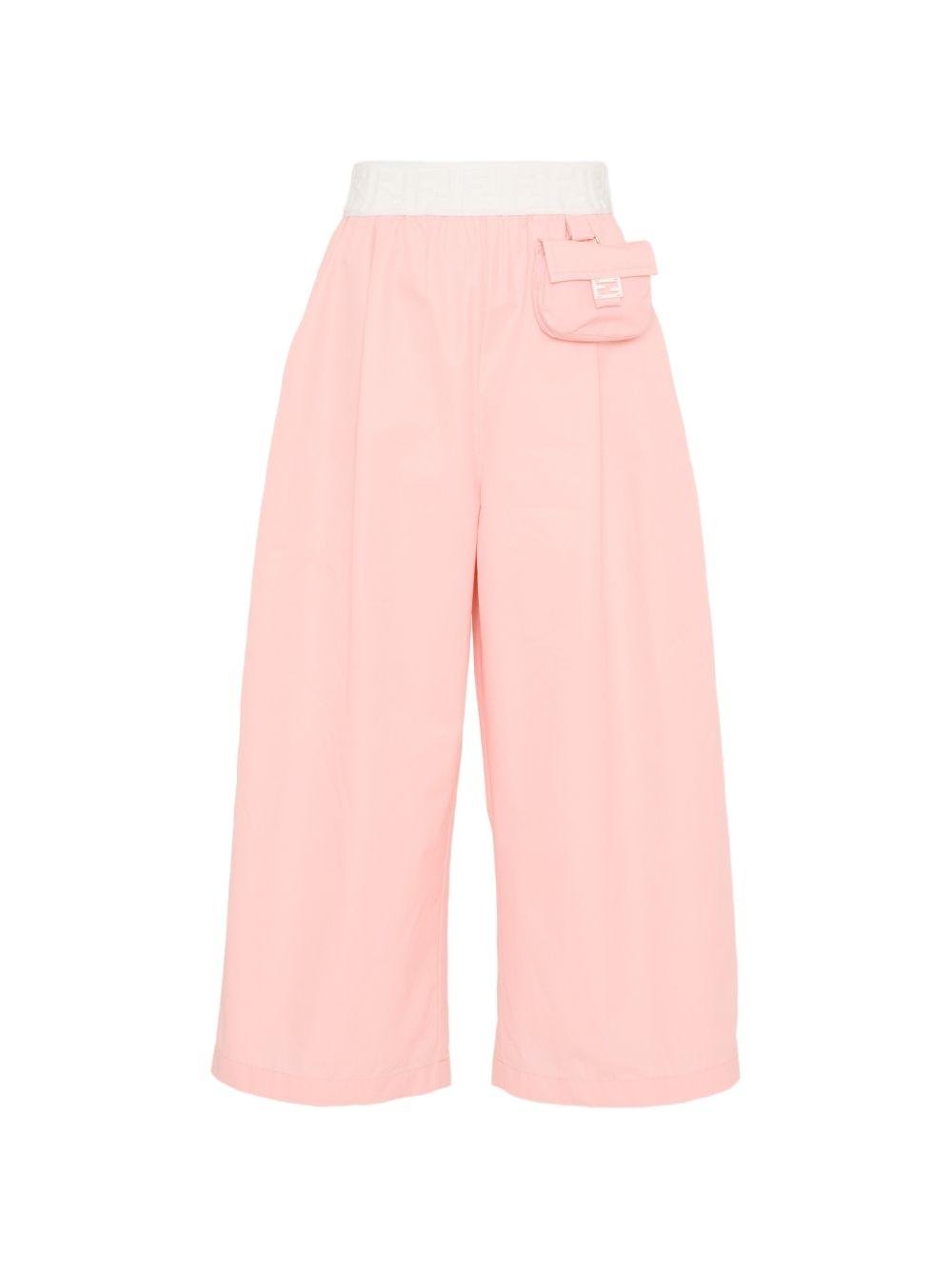 Pantaloni per bambina Fendi Kids con pouch - Ninna Nanna