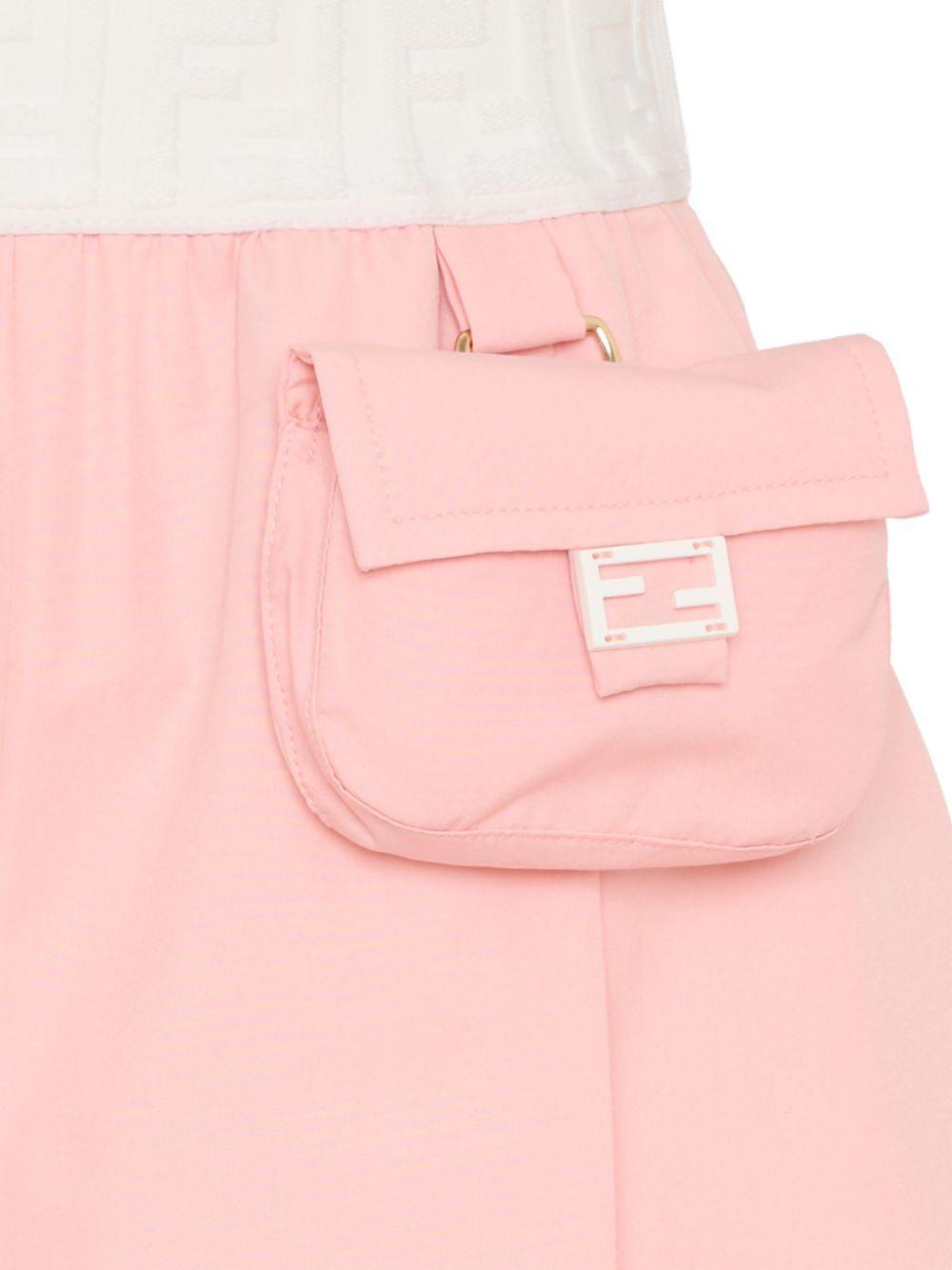Pantaloni per bambina Fendi Kids con pouch - Ninna Nanna