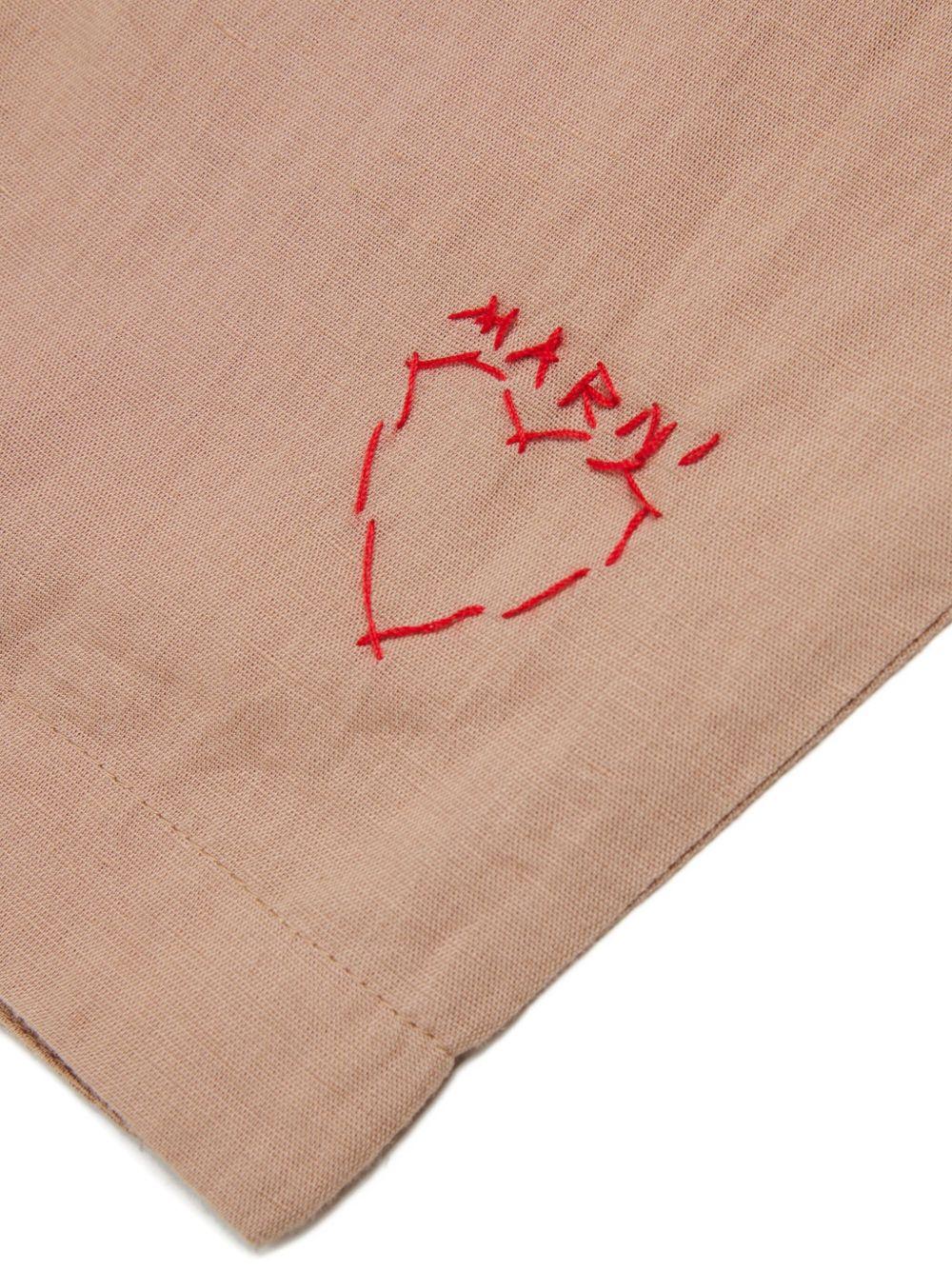 Pantaloni per bambina Marni Kids con ricamo - Ninna Nanna