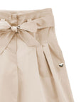 Pantaloni per bambina Monnalisa con pieghe - Ninna Nanna