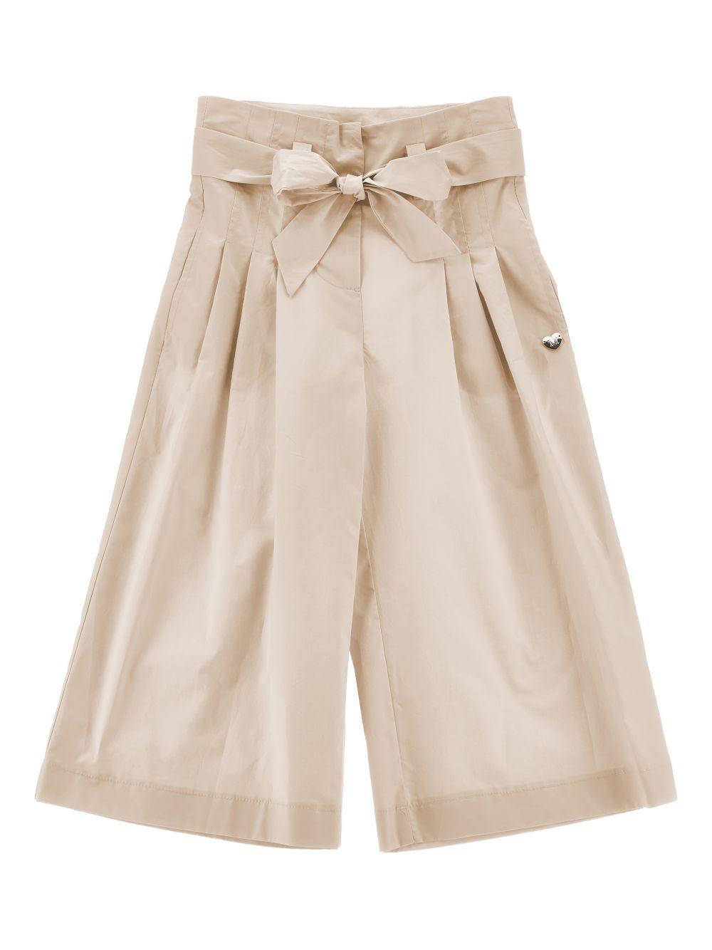 Pantaloni per bambina Monnalisa con pieghe - Ninna Nanna