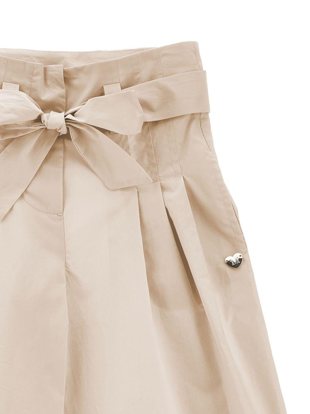 Pantaloni per bambina Monnalisa con pieghe - Ninna Nanna