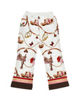 Pantaloni per bambina Monnalisa con stampa - Ninna Nanna