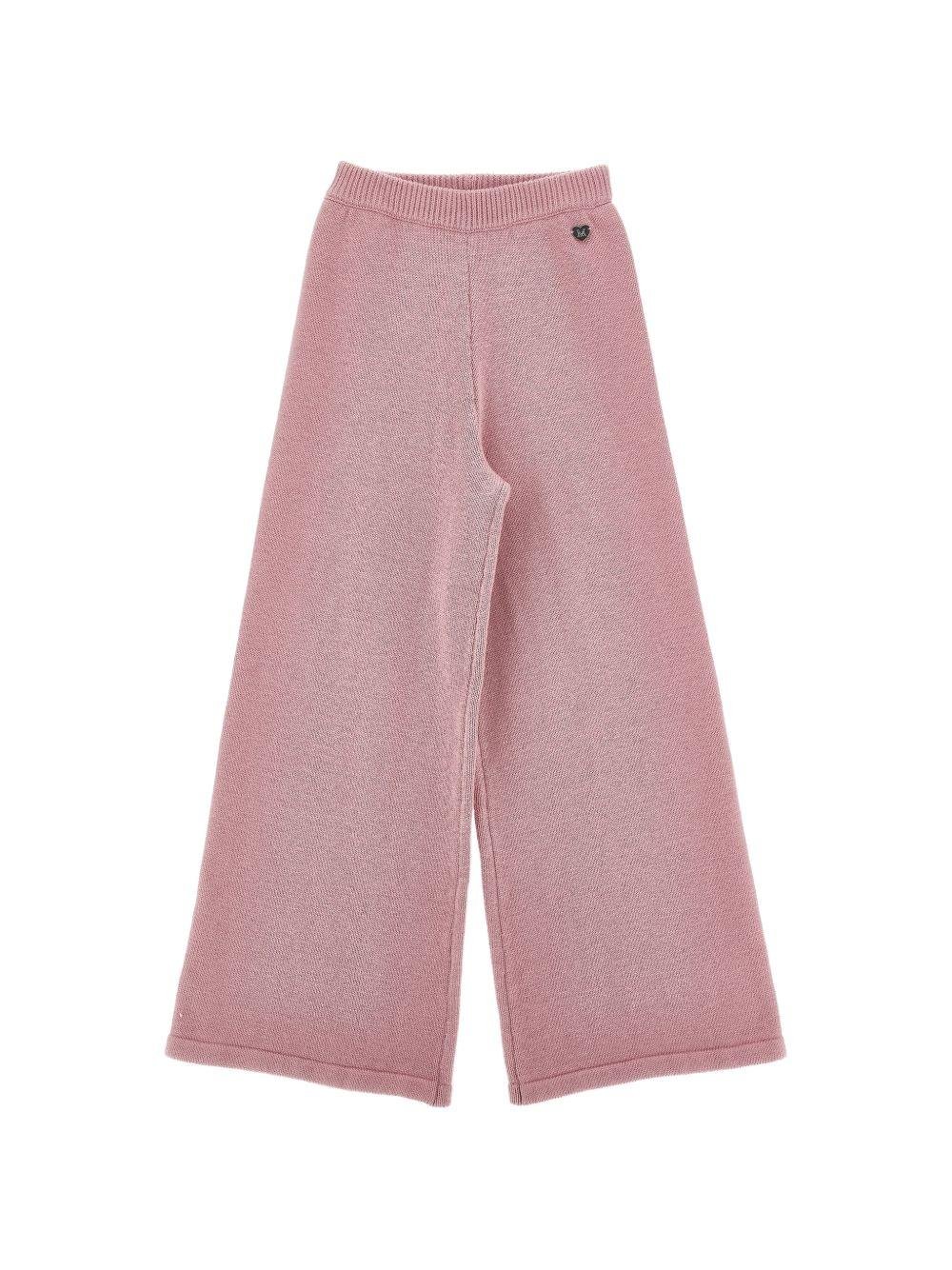 Pantaloni per bambina Monnalisa in maglia - Ninna Nanna