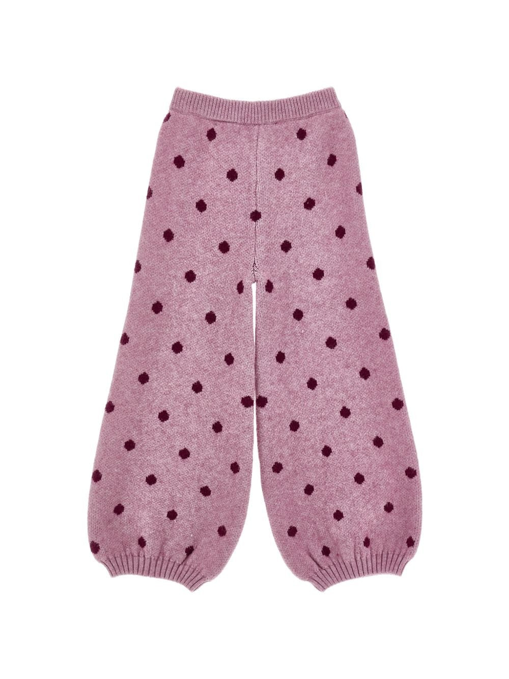 Pantaloni per bambina Monnalisa in maglia - Ninna Nanna