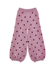 Pantaloni per bambina Monnalisa in maglia - Ninna Nanna