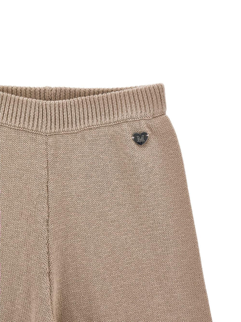 Pantaloni per bambina Monnalisa in maglia - Ninna Nanna