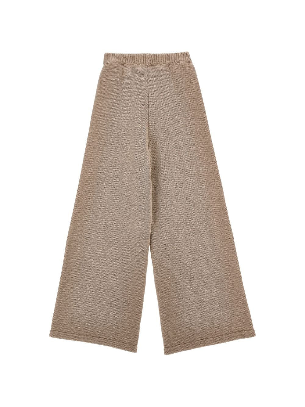 Pantaloni per bambina Monnalisa in maglia - Ninna Nanna