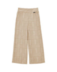 Pantaloni per bambina Monnalisa pied de poule - Ninna Nanna