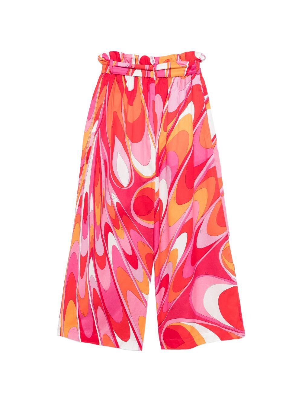 Pantaloni per bambina Pucci Junior con stampa - Ninna Nanna