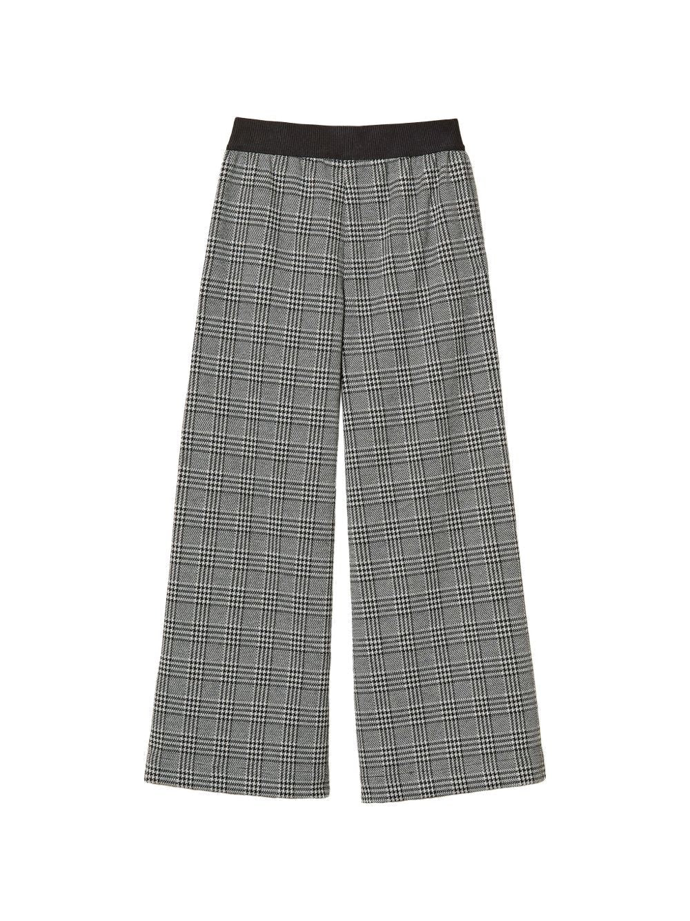 Pantaloni per bambina Twinset Kids a quadri - Ninna Nanna