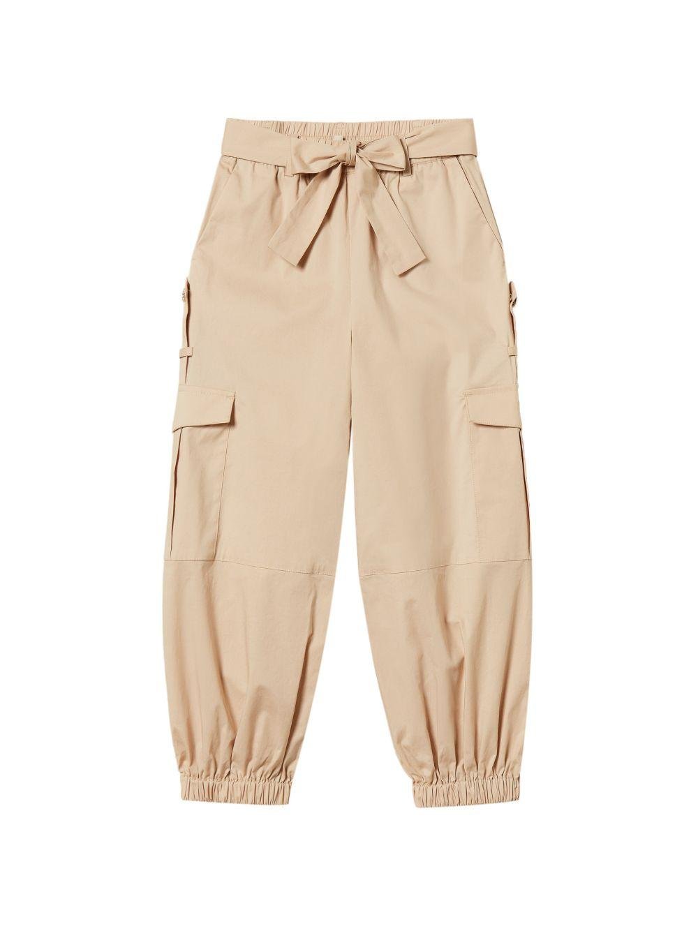 Pantaloni per bambina Twinset Kids cargo - Ninna Nanna