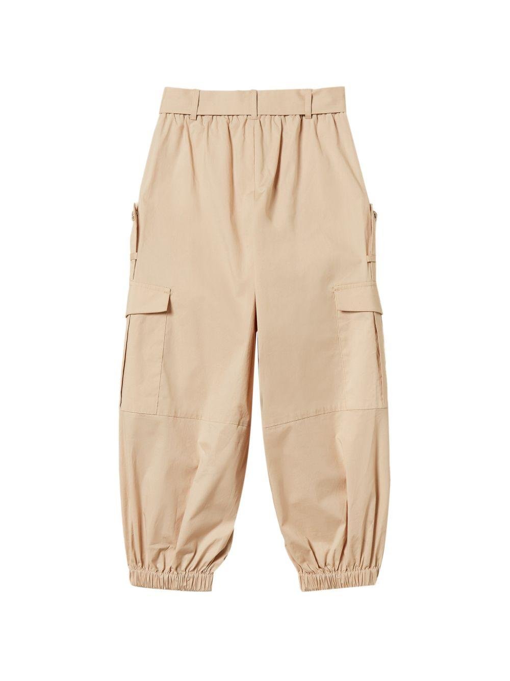 Pantaloni per bambina Twinset Kids cargo - Ninna Nanna