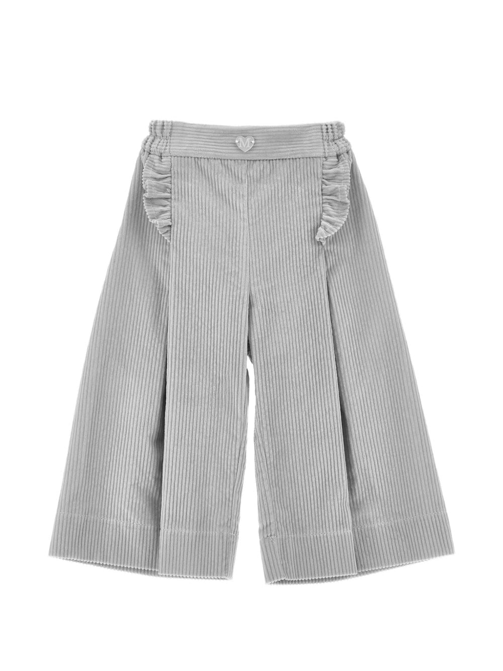 Pantaloni per neonata Monnalisa in velluto - Ninna Nanna