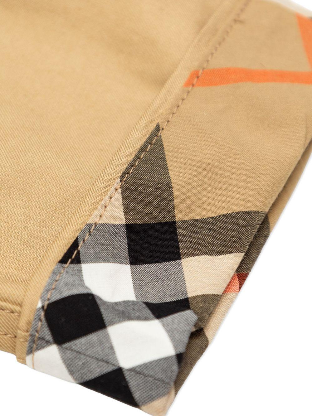 Pantaloni per neonato Burberry Kids con risvoltino - Ninna Nanna