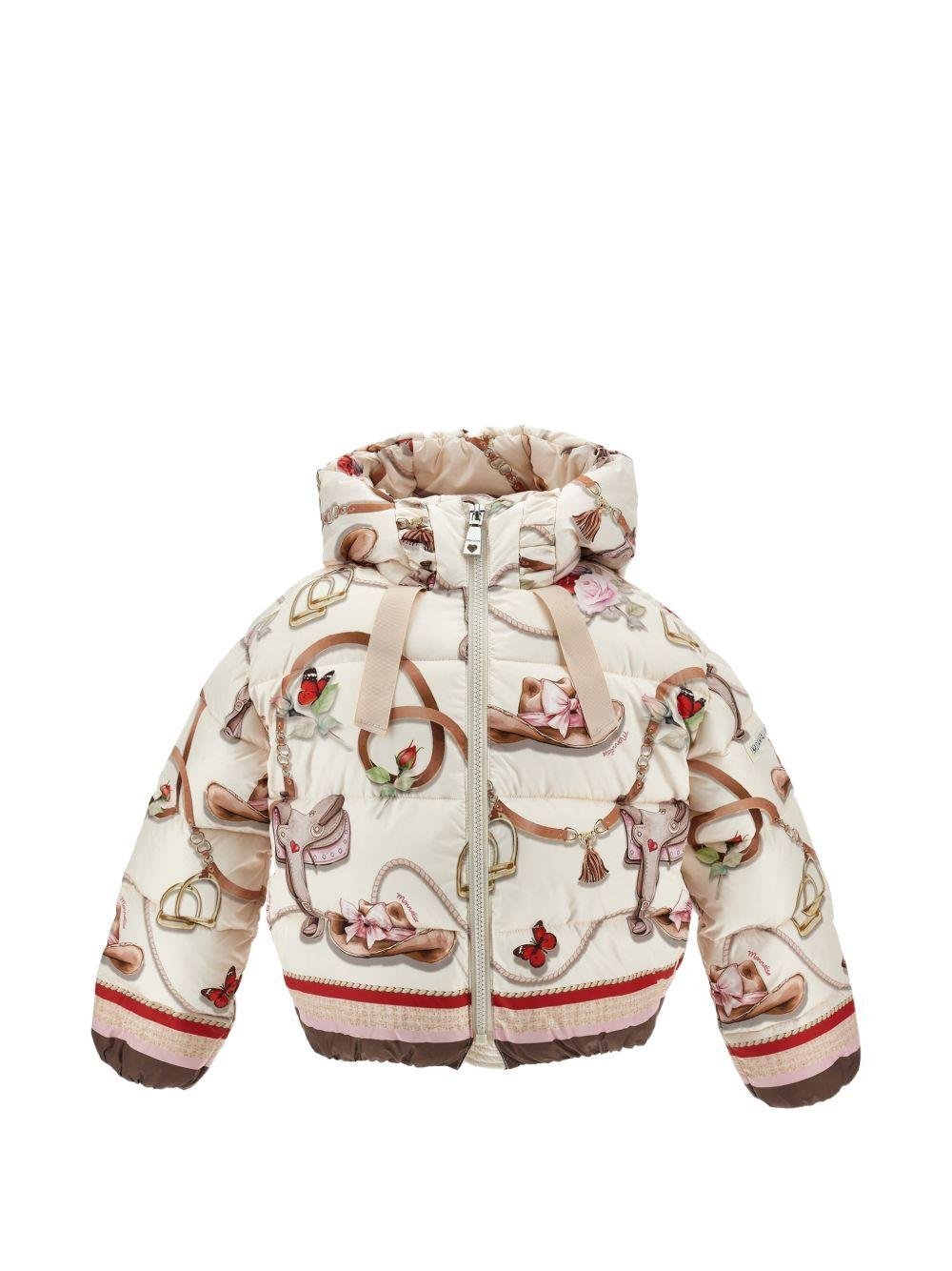 Piumino per bambina Monnalisa con stampa - Ninna Nanna