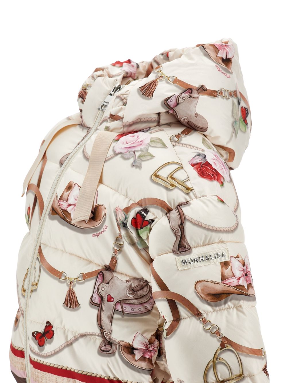 Piumino per bambina Monnalisa con stampa - Ninna Nanna
