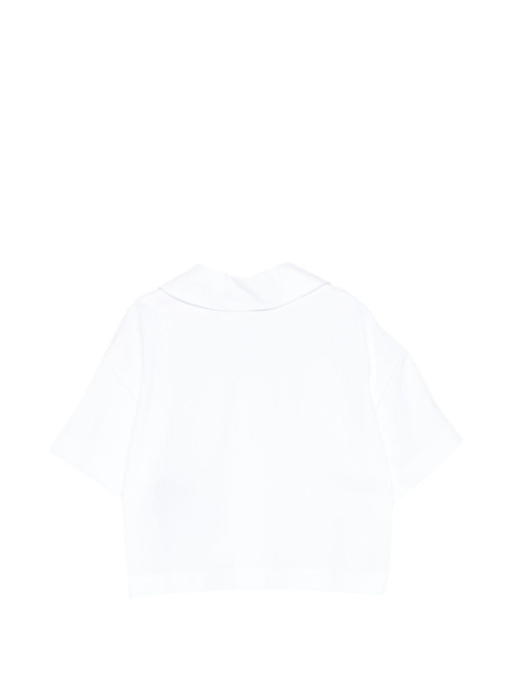 Polo per bambina Balmain Kids crop - Ninna Nanna