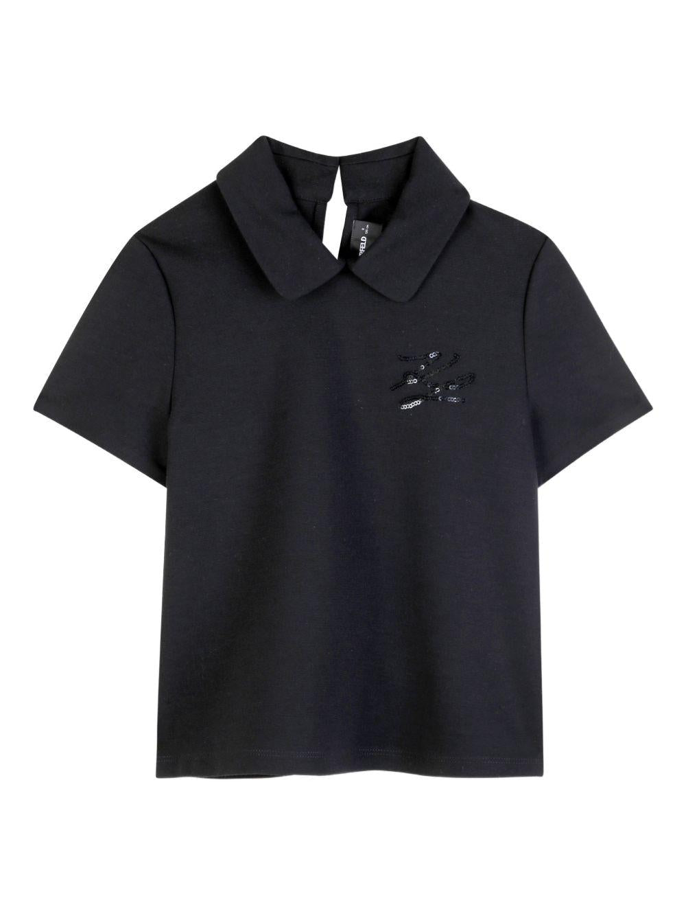 Polo per bambina Karl Lagerfeld Kids con logo - Ninna Nanna