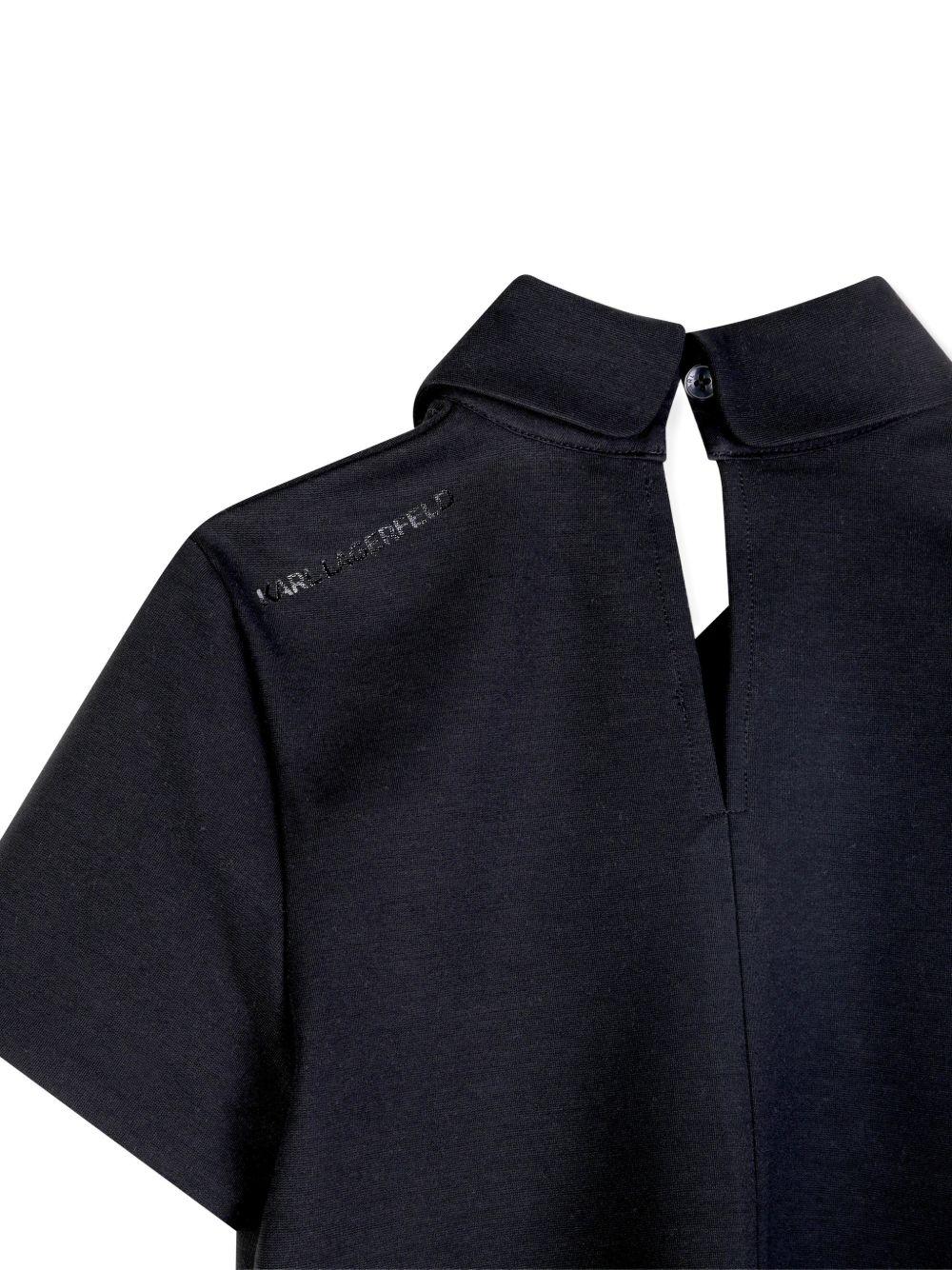 Polo per bambina Karl Lagerfeld Kids con logo - Ninna Nanna