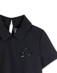 Polo per bambina Karl Lagerfeld Kids con logo - Ninna Nanna