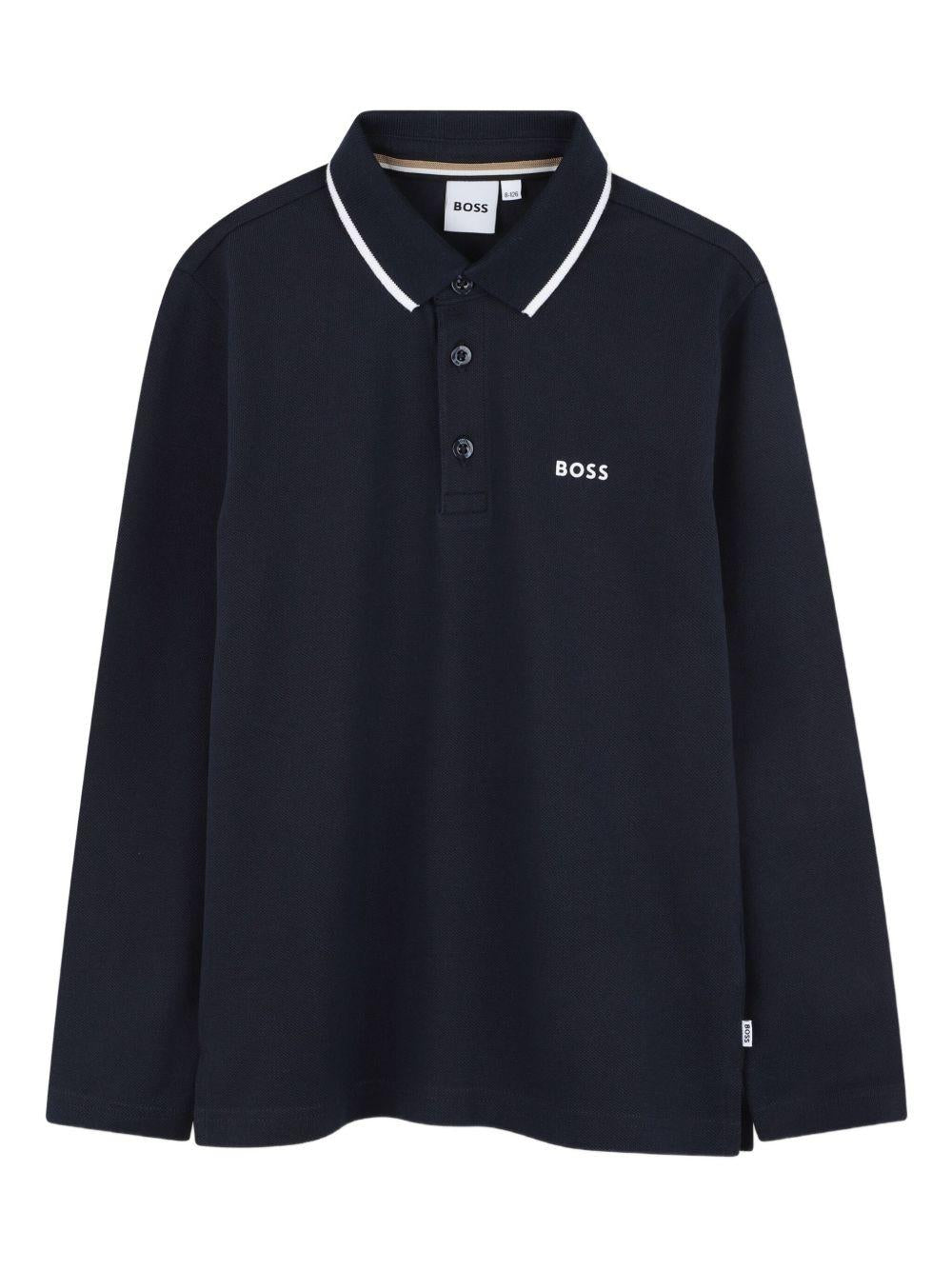 Polo per bambino Boss Kids con logo - Ninna Nanna