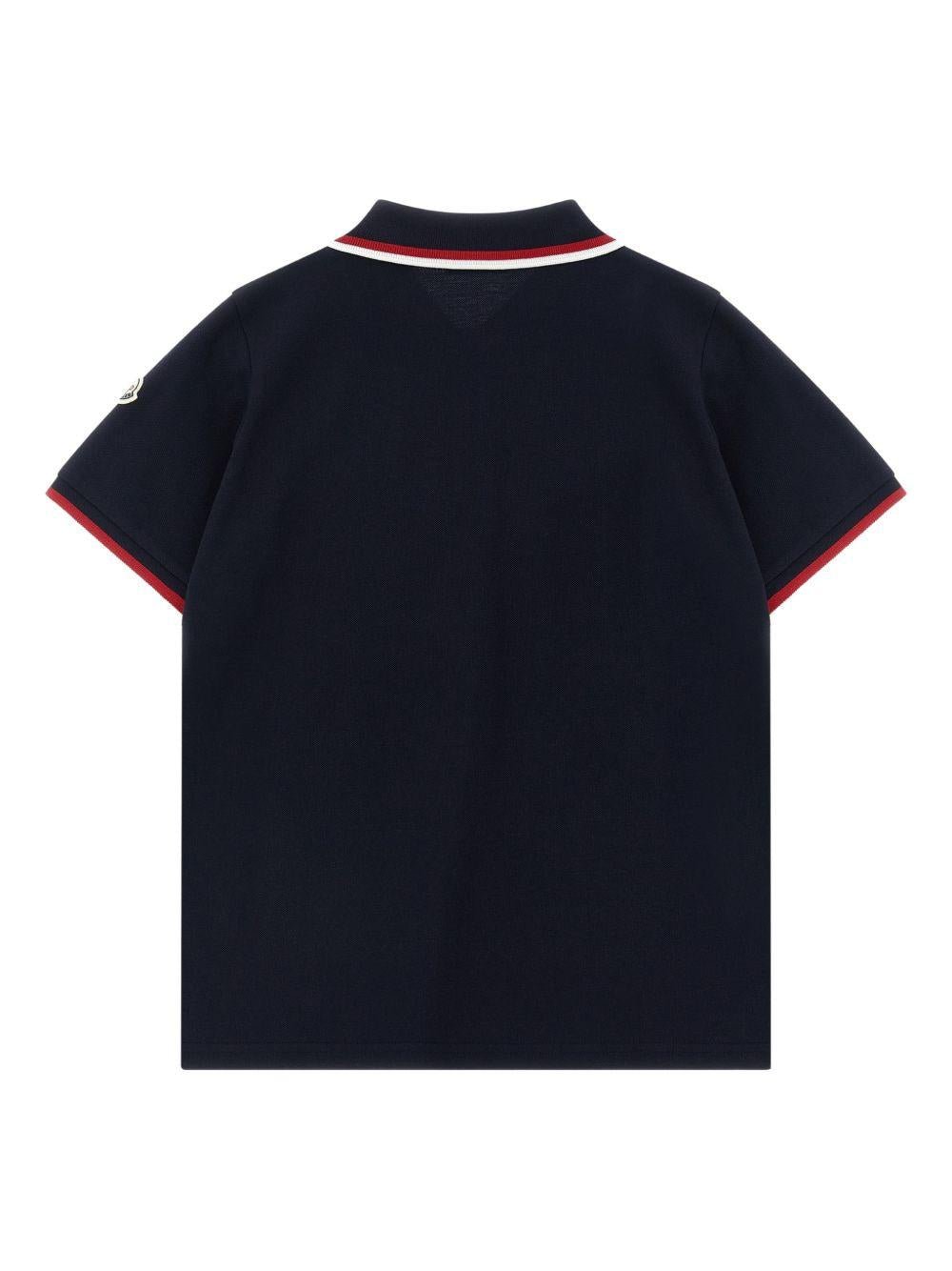 Polo per bambino Moncler Enfant tricolore - Ninna Nanna