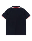 Polo per bambino Moncler Enfant tricolore - Ninna Nanna