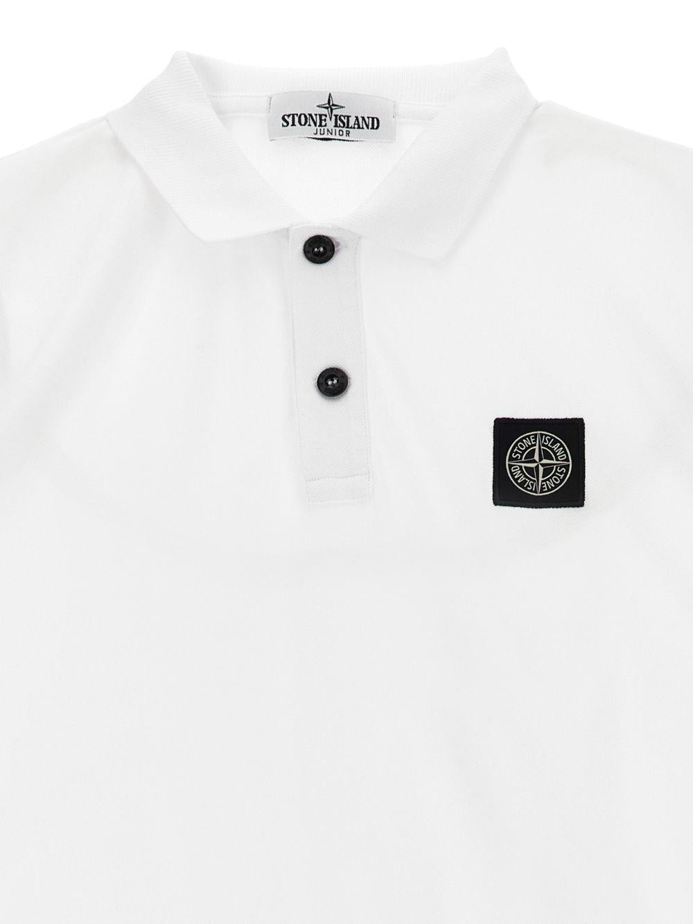 Polo per bambino Stone Island Junior con logo - Ninna Nanna