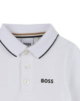 Polo per neonato Boss Kids con logo - Ninna Nanna
