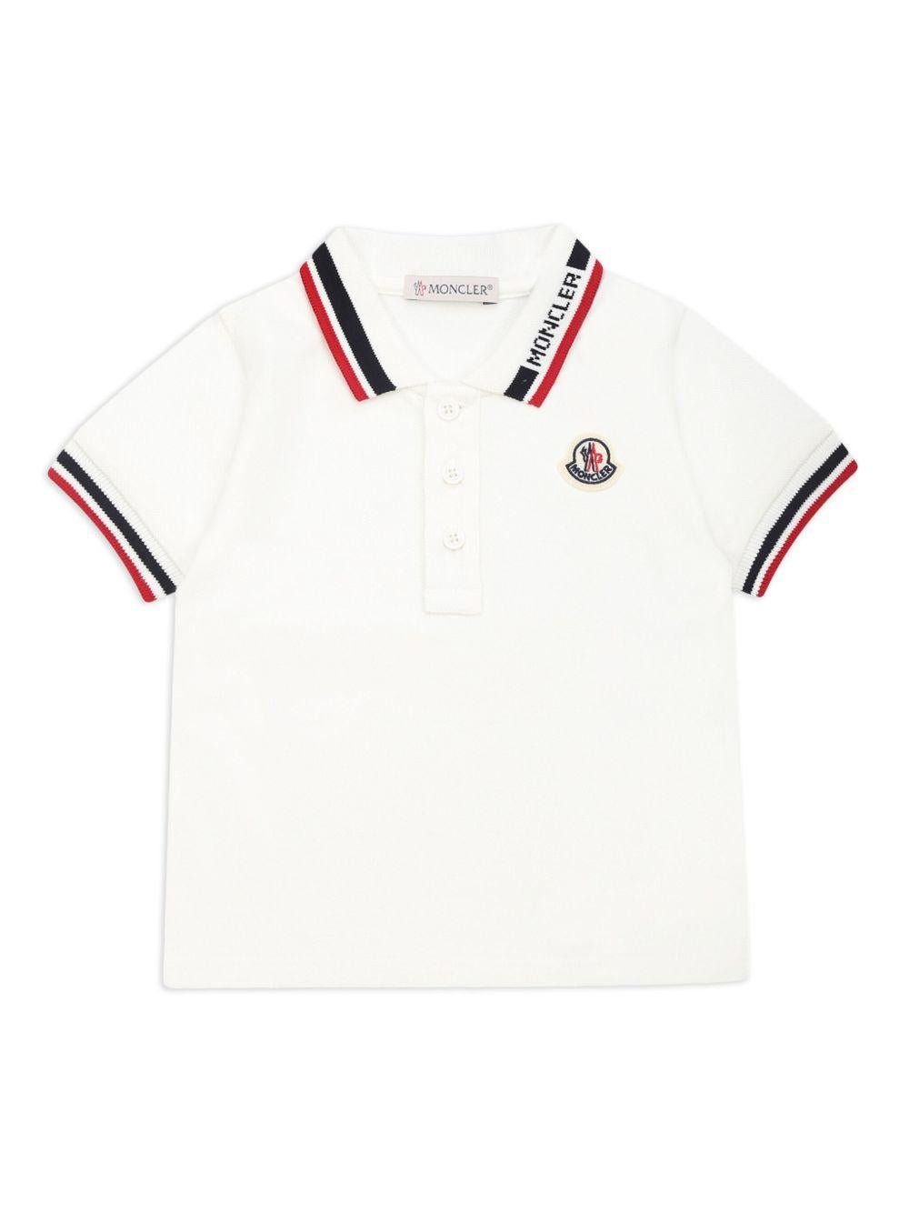 Polo per neonato Moncler Enfant con logo - Ninna Nanna