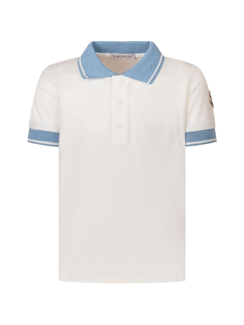 Polo per neonato Moncler Enfant con logo - Ninna Nanna