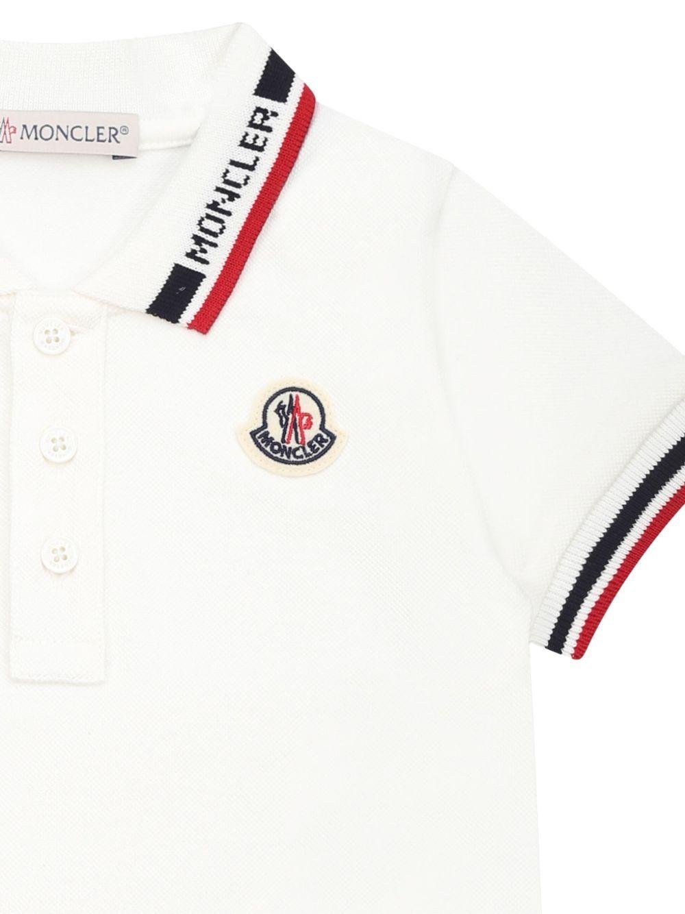 Polo per neonato Moncler Enfant con logo - Ninna Nanna