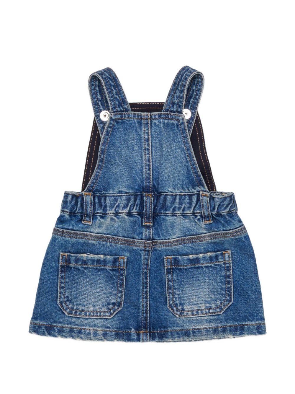 Salopette per neonata Diesel Kids di jeans - Ninna Nanna