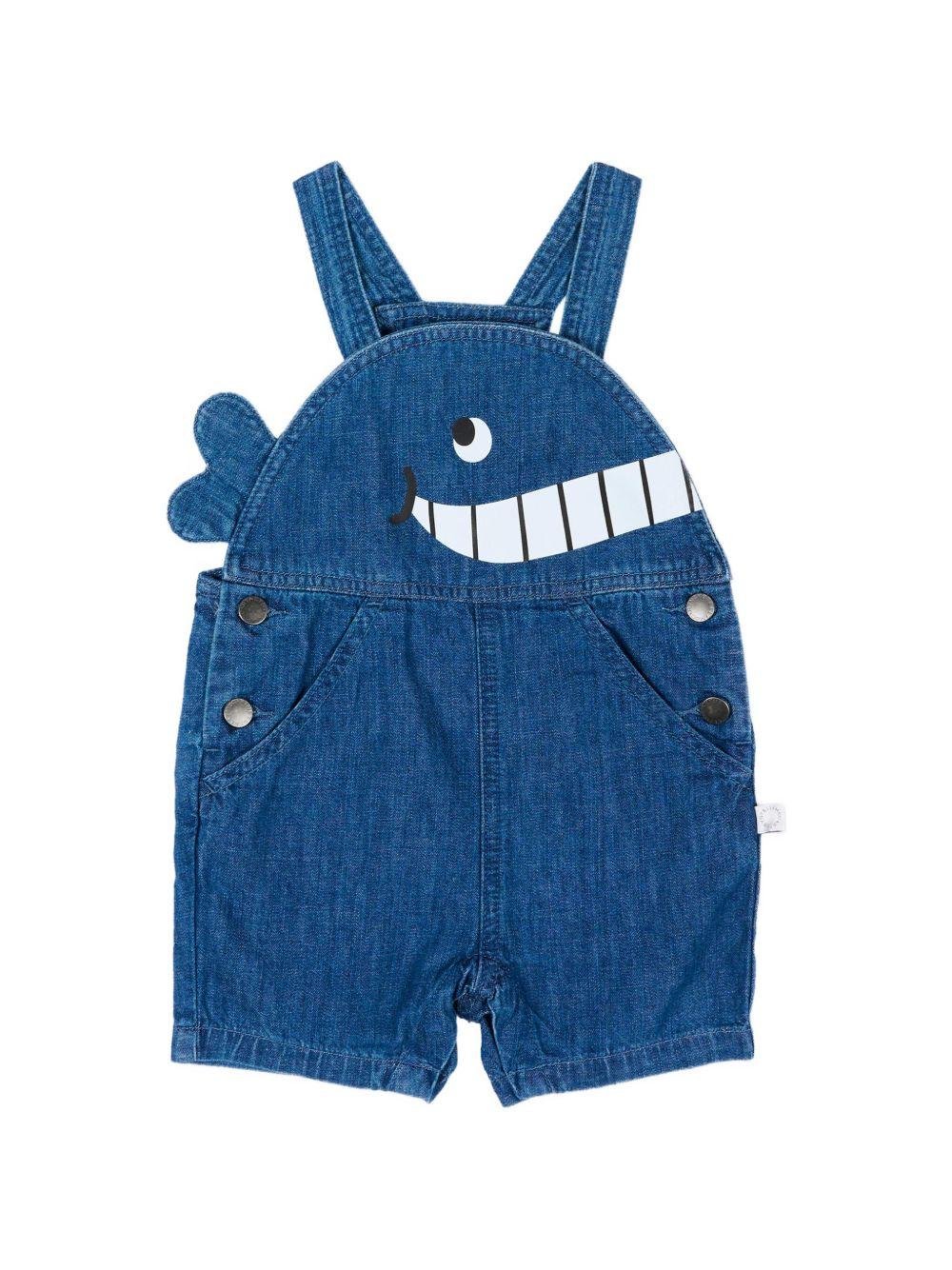 Salopette per neonato Stella McCartney Kids con stampa - Ninna Nanna