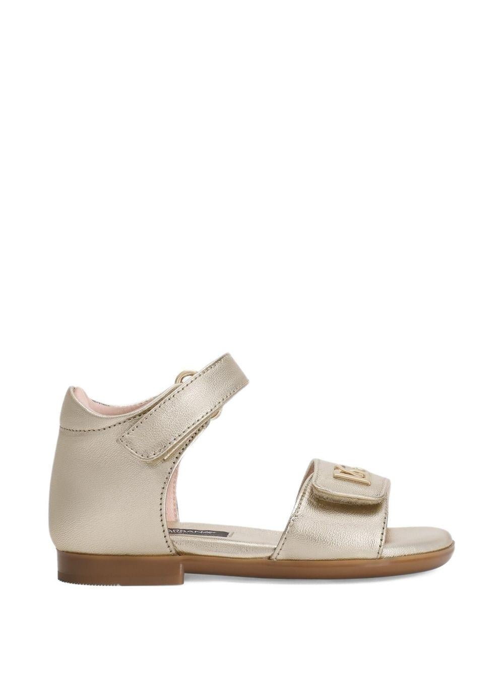 Sandali per bambina Dolce & Gabbana Kids in nappa - Ninna Nanna
