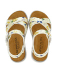 Sandali per bambina Monnalisa con limoni - Ninna Nanna
