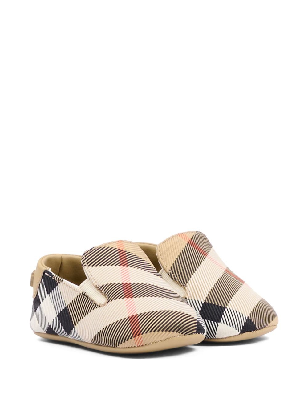 Scarpine per neonato Burberry Kids in check - Ninna Nanna