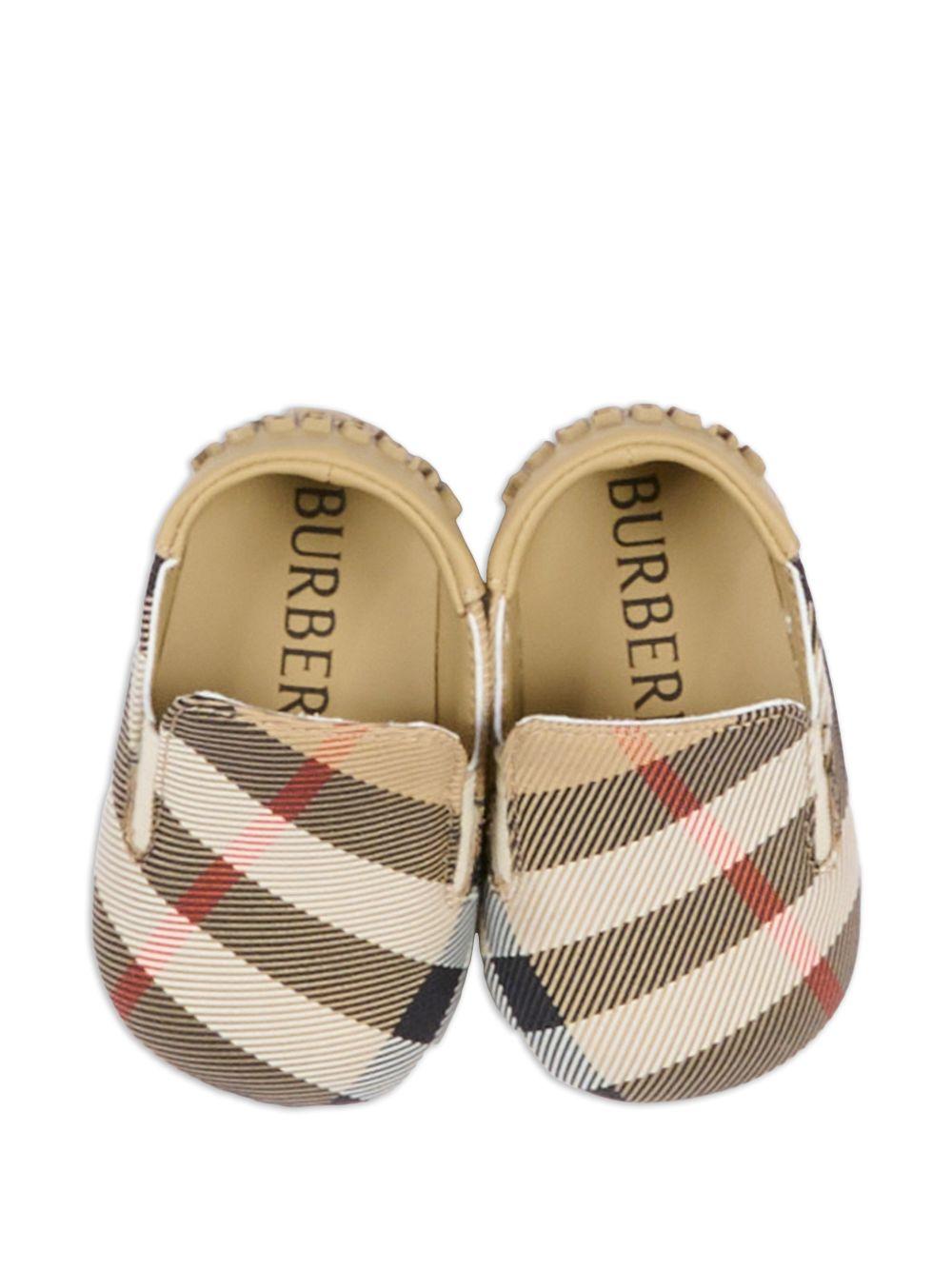 Scarpine per neonato Burberry Kids in check - Ninna Nanna